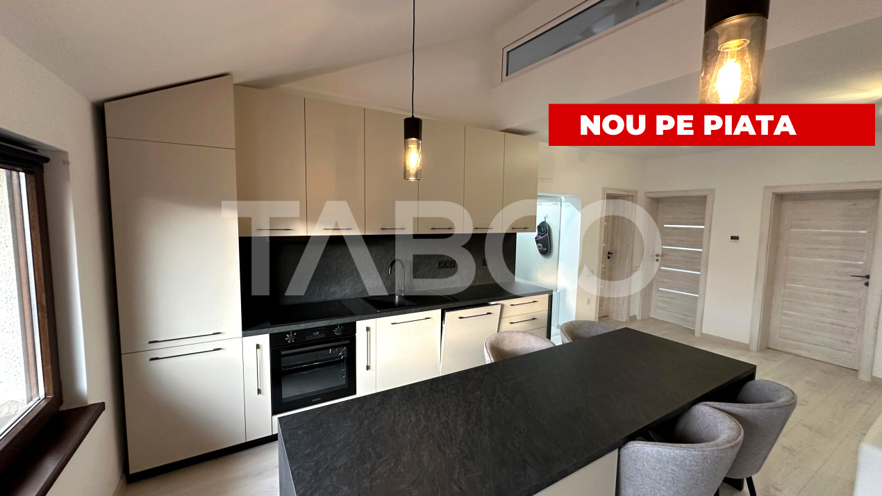 Apartament 3 camere prima inchiriere 72 mpu zona Strand Sibiu
