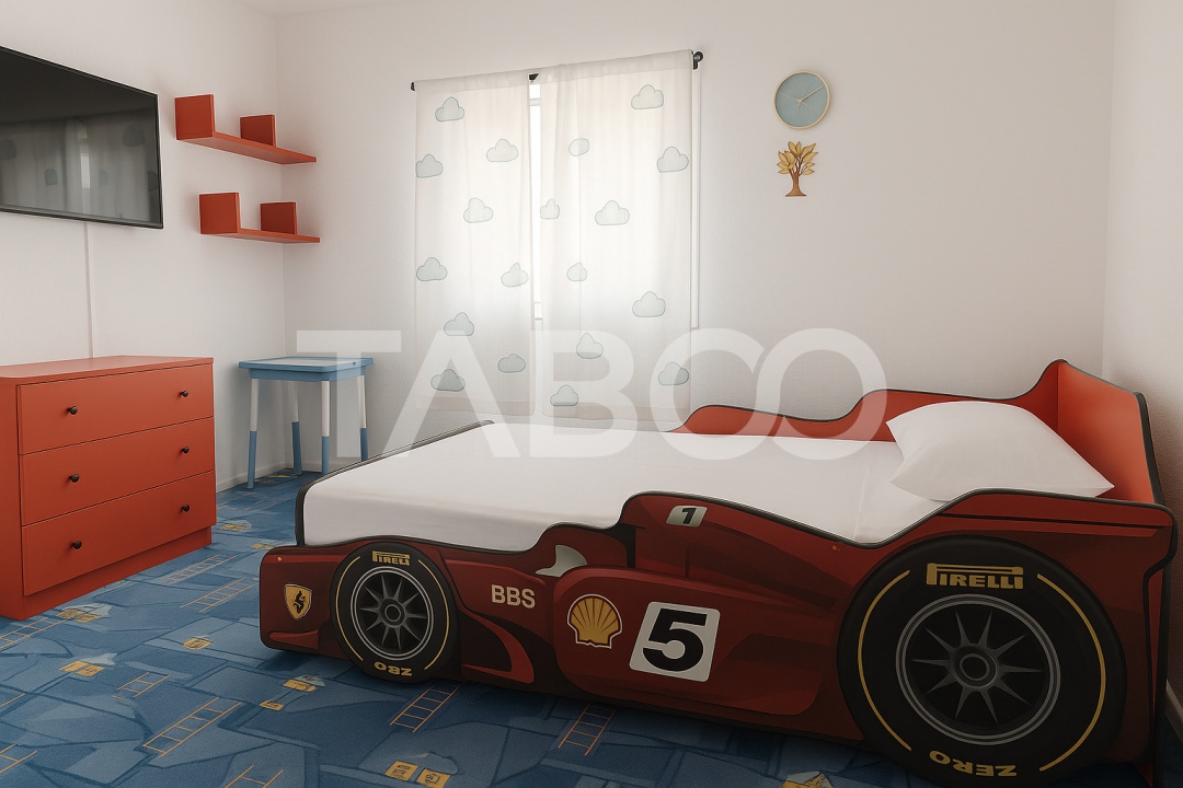 Apartament 3 camere si pod cu echipamente sport Arhitectilor Sbiu