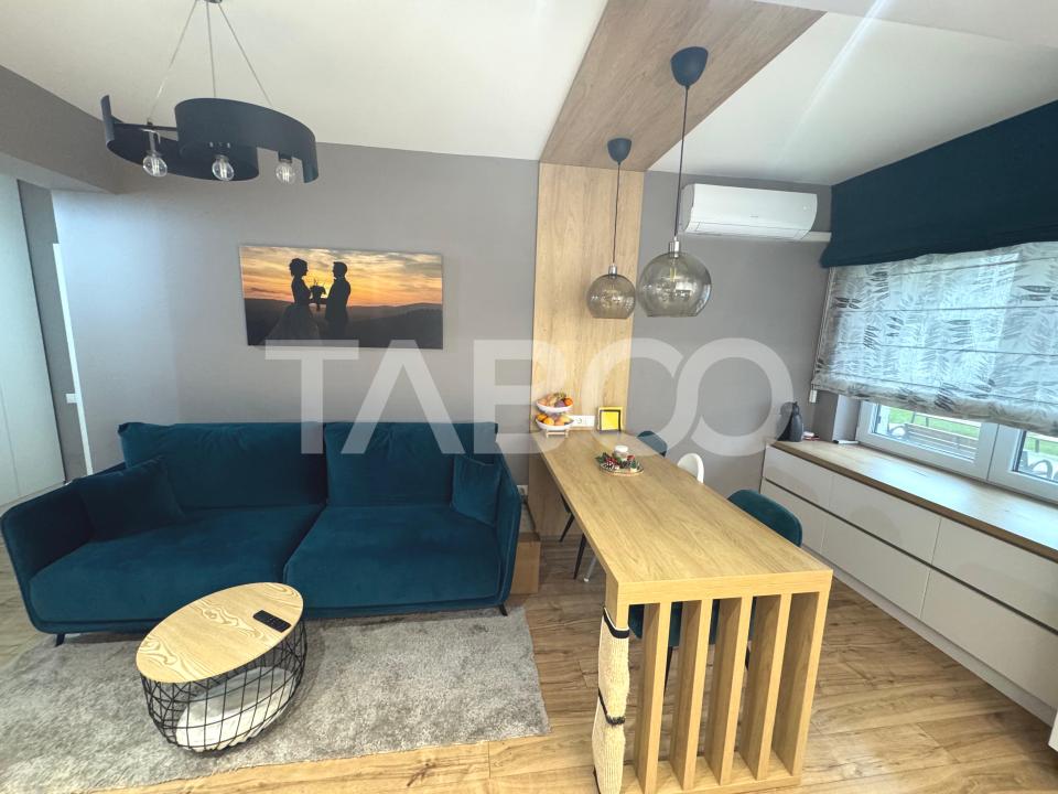 Apartament 3 camere ultra modern cu balcon mobilat utilat Turnisor
