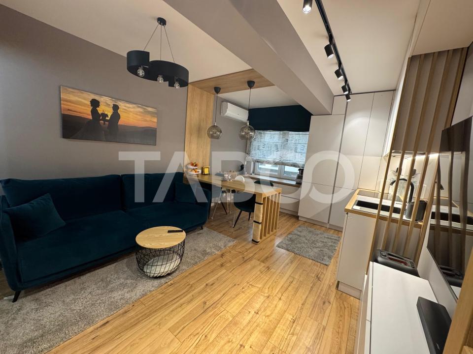 Apartament 3 camere ultra modern cu balcon mobilat utilat Turnisor