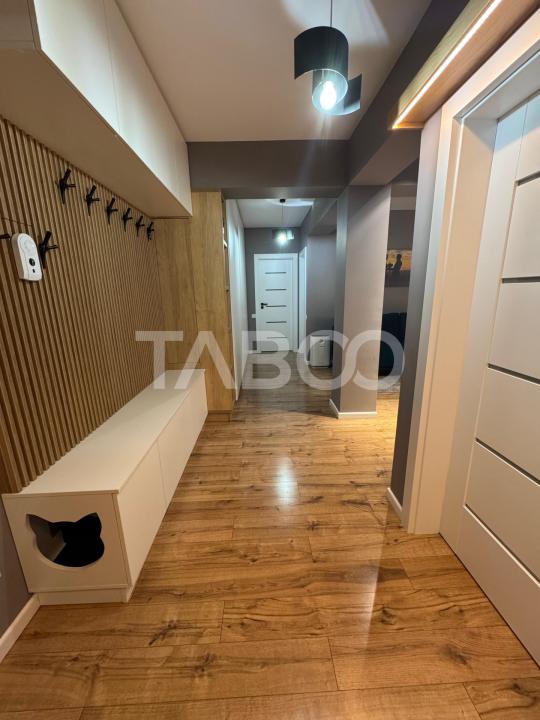 Apartament 3 camere ultra modern cu balcon mobilat utilat Turnisor