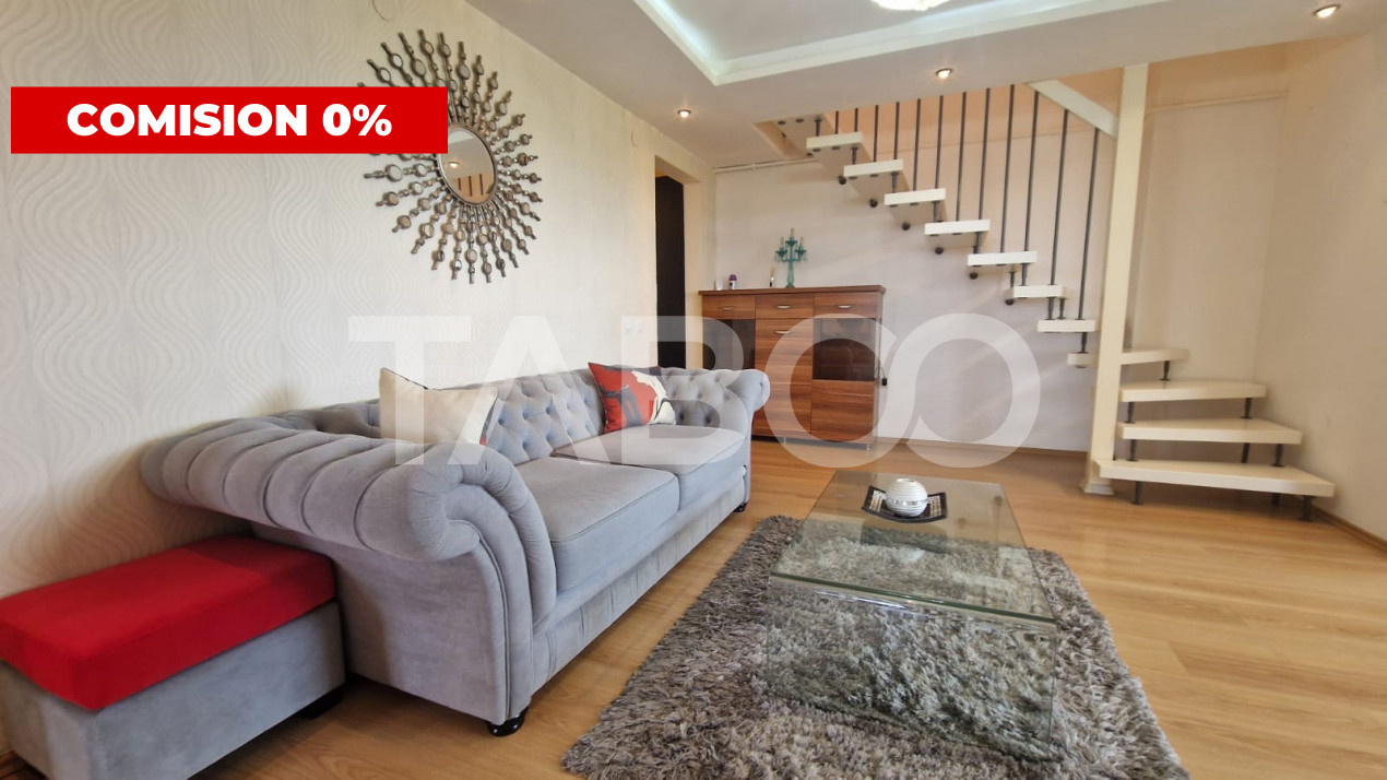 Apartament 4 camere 100 mp utili de vanzare in Sibiu zona Strand in Sibiu - Prof. Aurel Popa