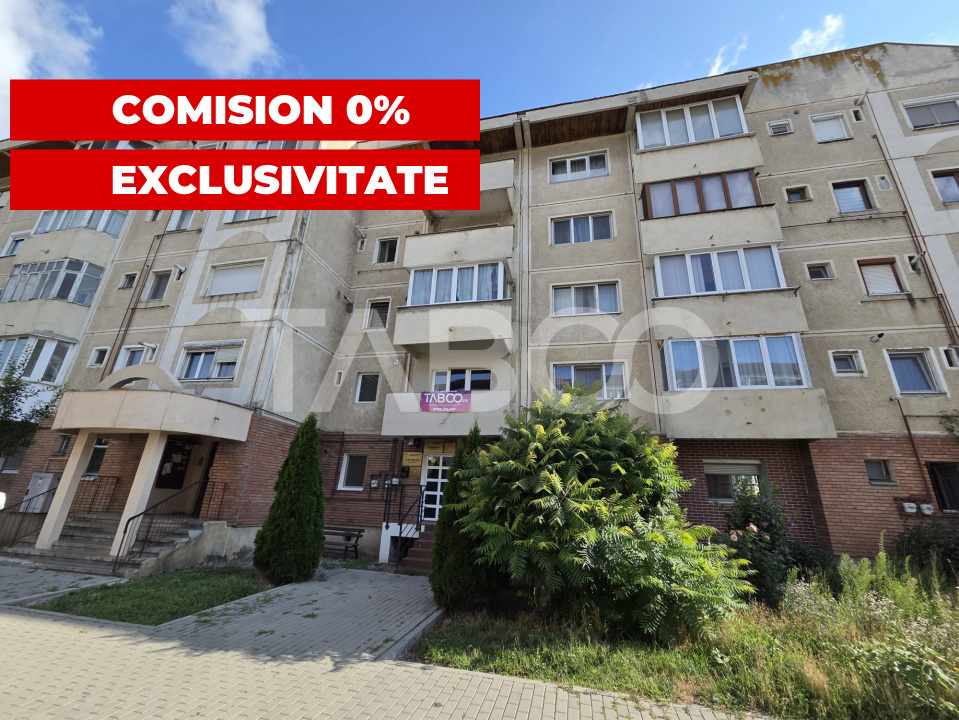 Apartament 4 camere 2 bai 2 balcoane etajul 1 renovat complet 2026 in Fagaras - Tabacari