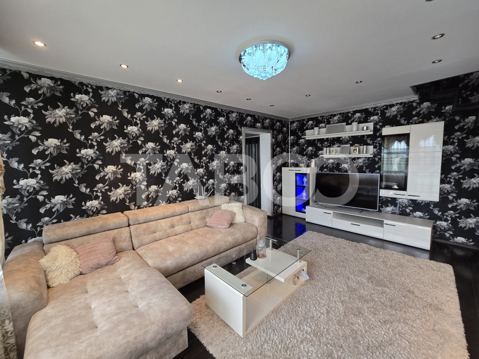 Apartament 4 camere 3 bai 120mpu balcon 6m in Cartierul Arhitectiilor in Sibiu - Aleea Valea Sapunului