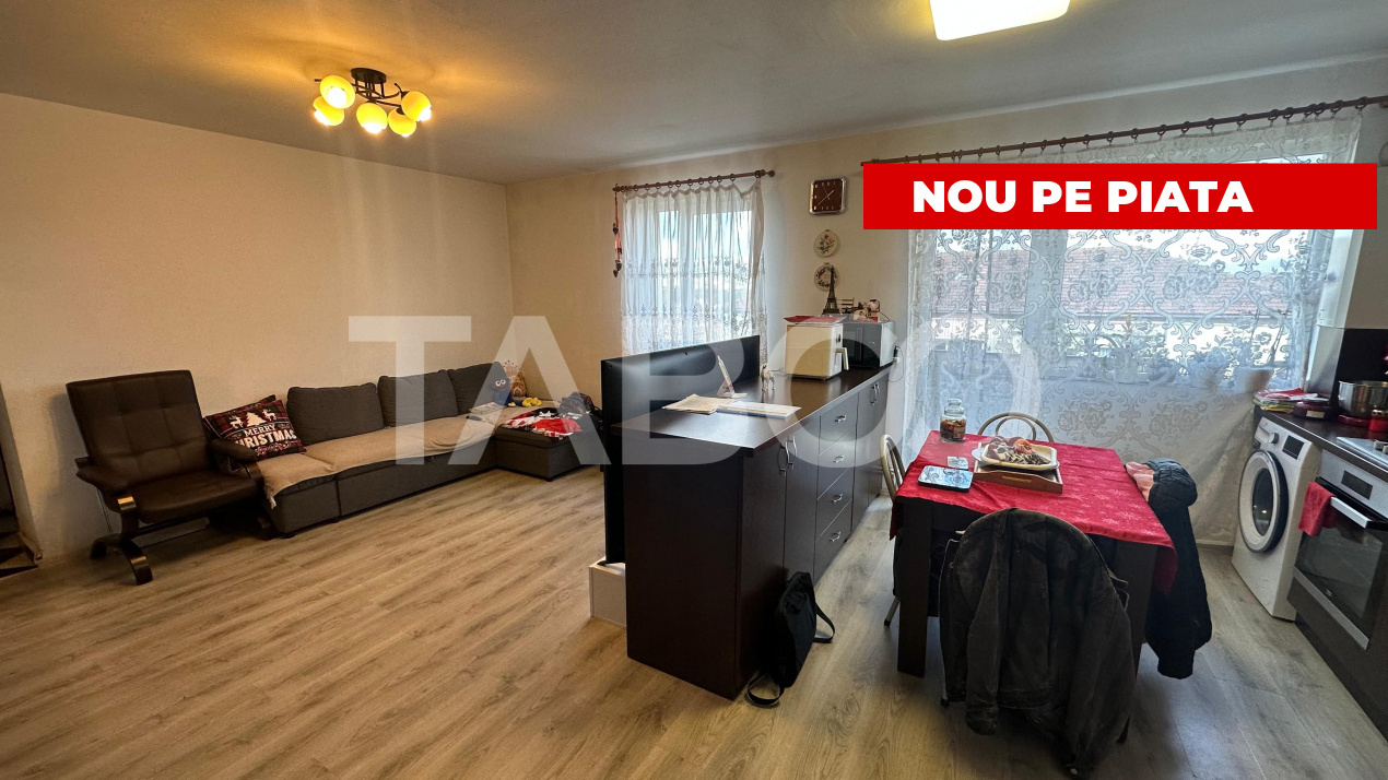 Apartament 4 camere 98 mpu cu balcon zona Terezian Sibiu in Sibiu - Rusciorului