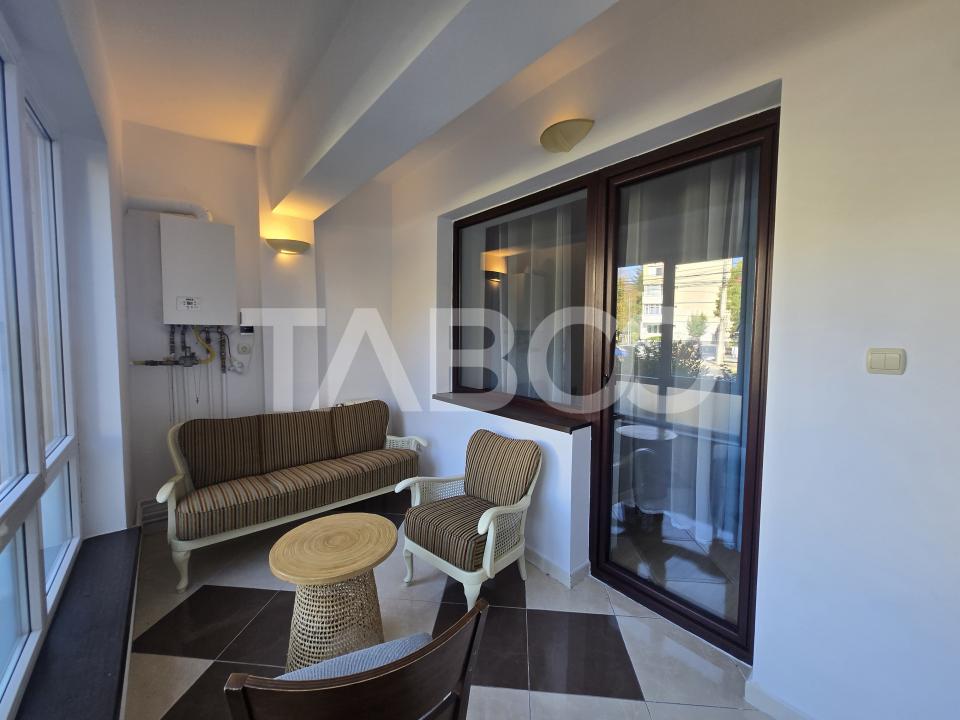 Apartament 4 camere de inchiriat 140 mp cu garaj zona Rahovei Sibiu
