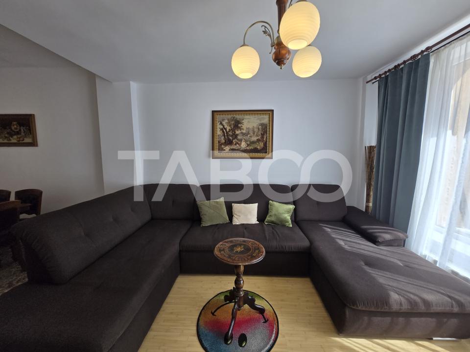 Apartament 4 camere de inchiriat 140 mp cu garaj zona Rahovei Sibiu