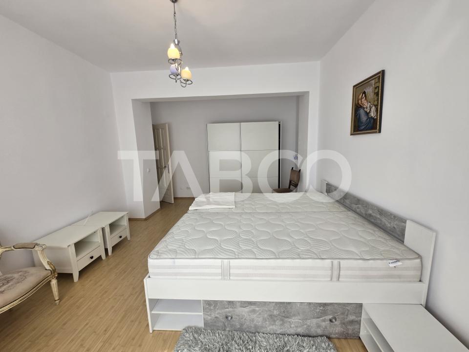Apartament 4 camere de inchiriat 140 mp cu garaj zona Rahovei Sibiu