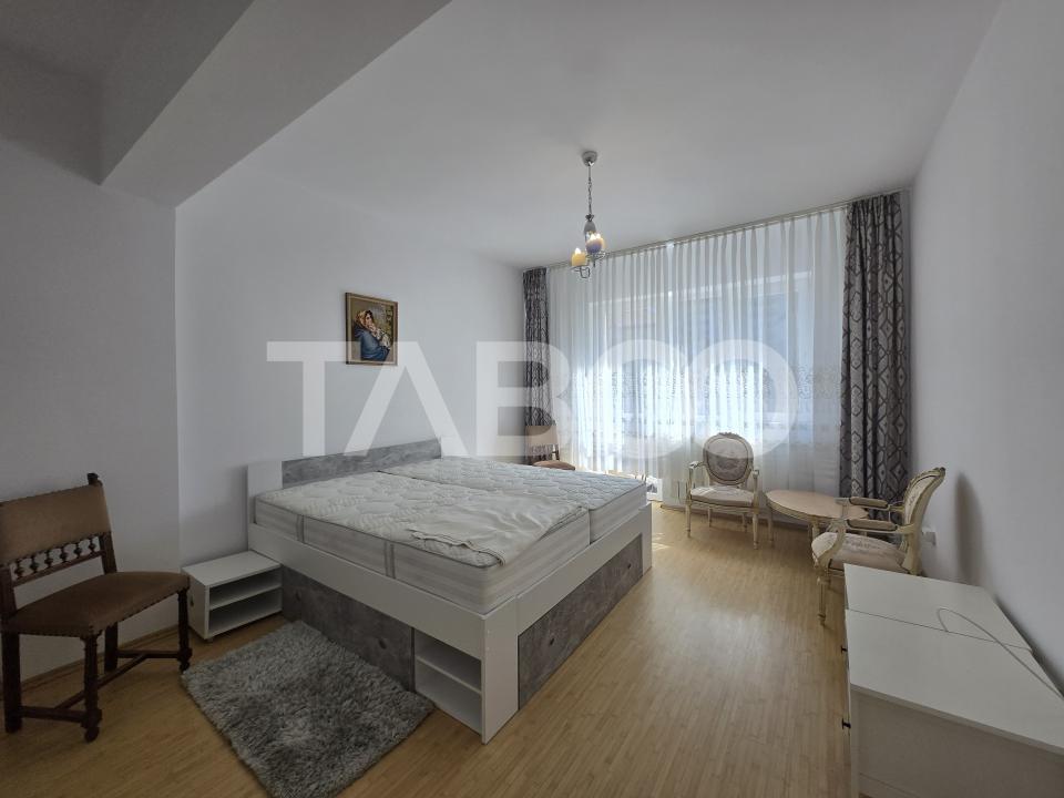 Apartament 4 camere de inchiriat 140 mp cu garaj zona Rahovei Sibiu