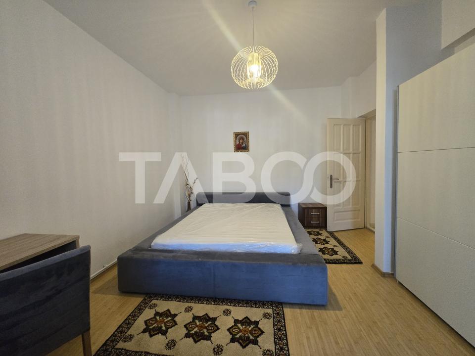 Apartament 4 camere de inchiriat 140 mp cu garaj zona Rahovei Sibiu