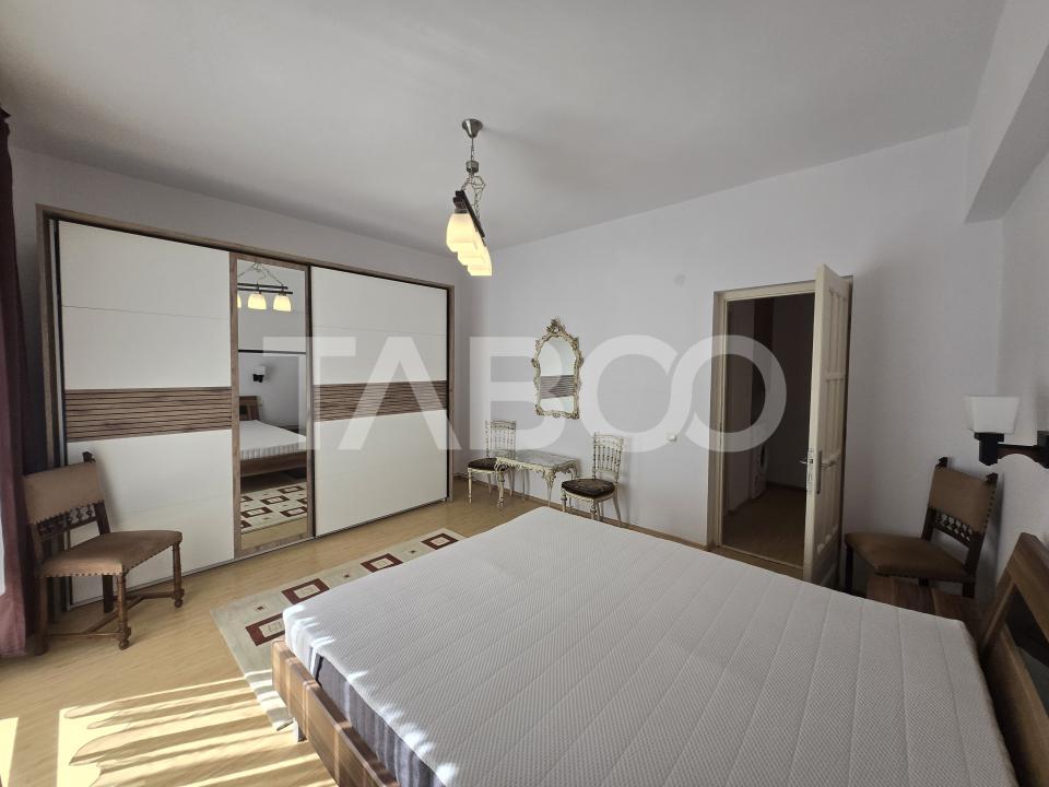 Apartament 4 camere de inchiriat 140 mp cu garaj zona Rahovei Sibiu