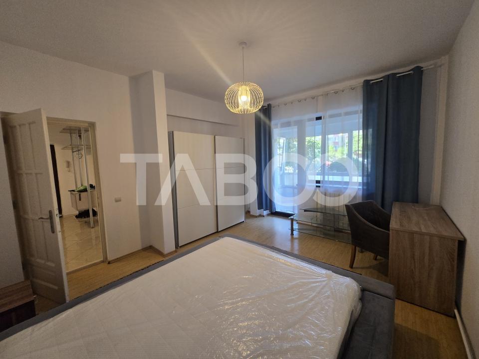 Apartament 4 camere de inchiriat 140 mp cu garaj zona Rahovei Sibiu
