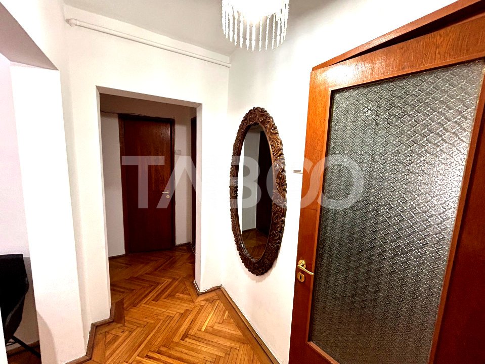 Apartament 4 camere de inchiriat 2 bai 2 balcoane Calea Dumbavii Sibiu