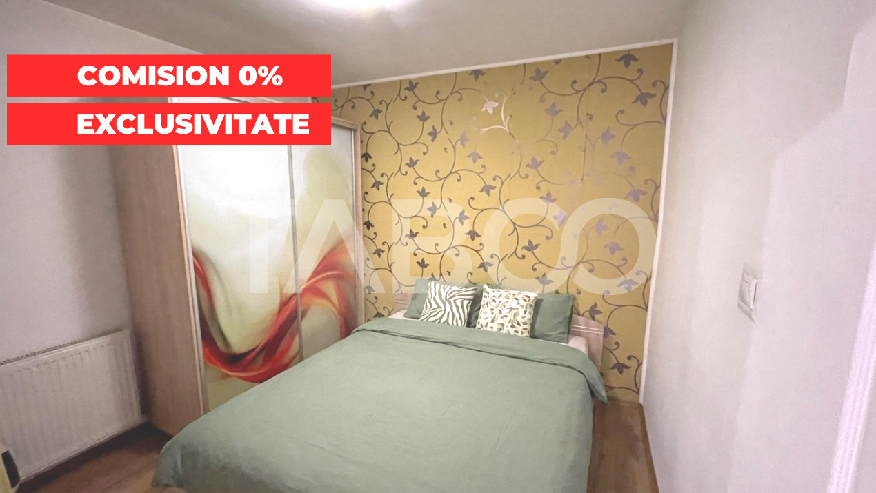 Apartament 4 camere  modern Comision 0 % mobilat zona Terezian Sibiu