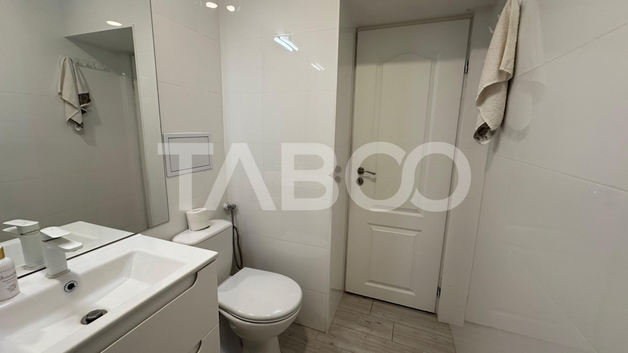 Apartament 45 mpu 2 camere mobilat utilat zona Terezian Sibiu