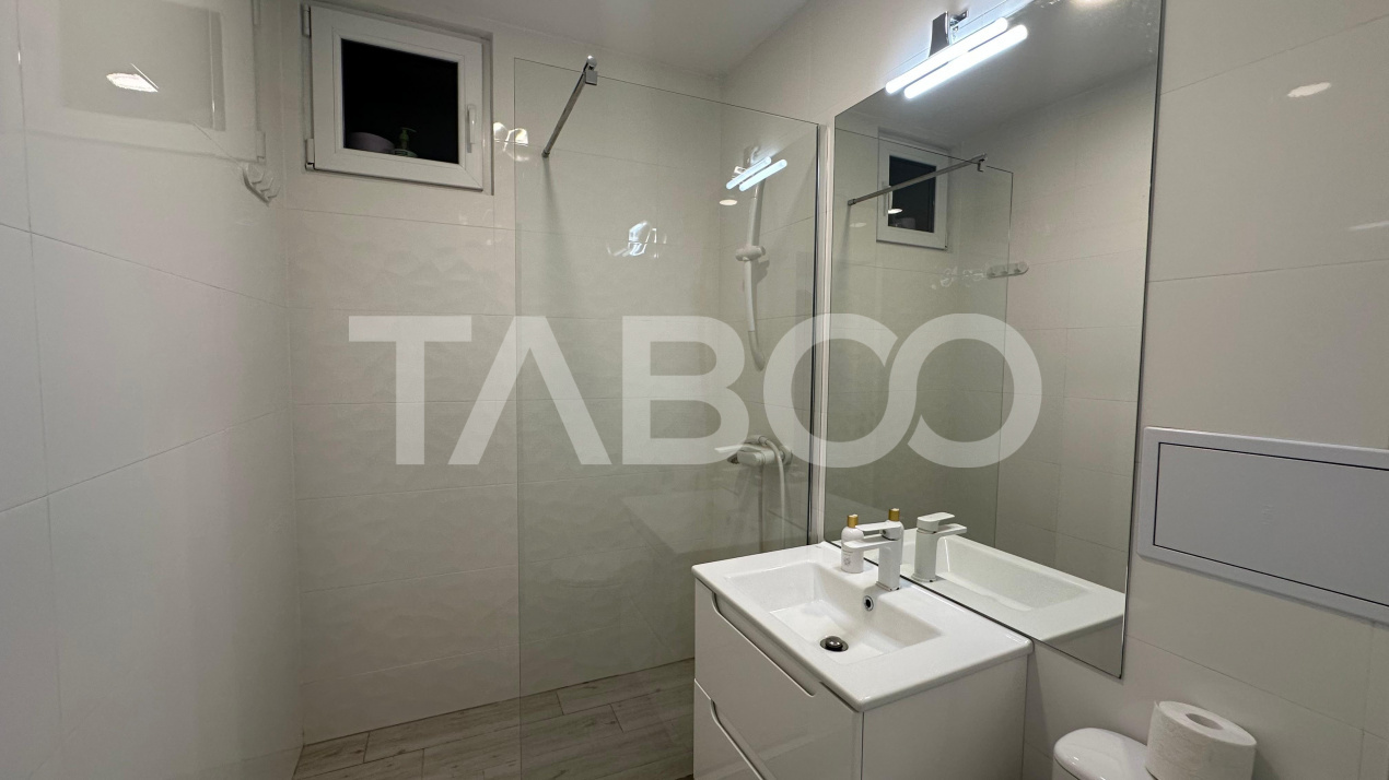 Apartament 45 mpu 2 camere mobilat utilat zona Terezian Sibiu