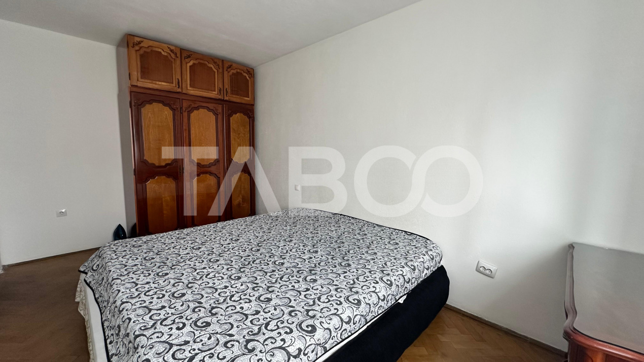 Apartament 45 mpu 2 camere mobilat utilat zona Terezian Sibiu