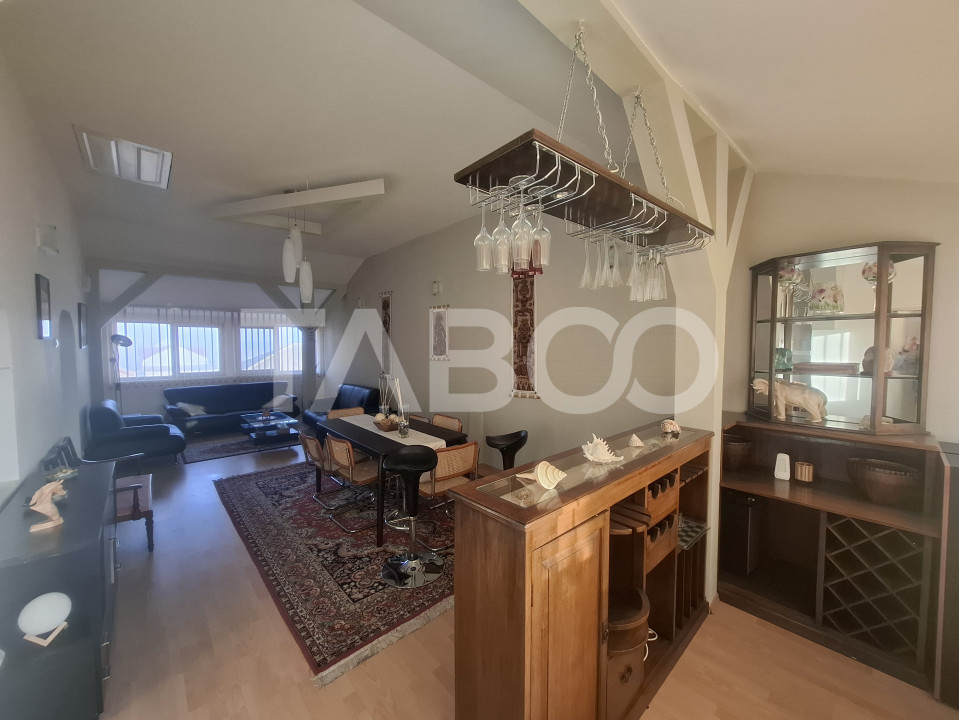 Apartament 5 camere de vanzare 138 mp utili zona Ciresica Sibiu