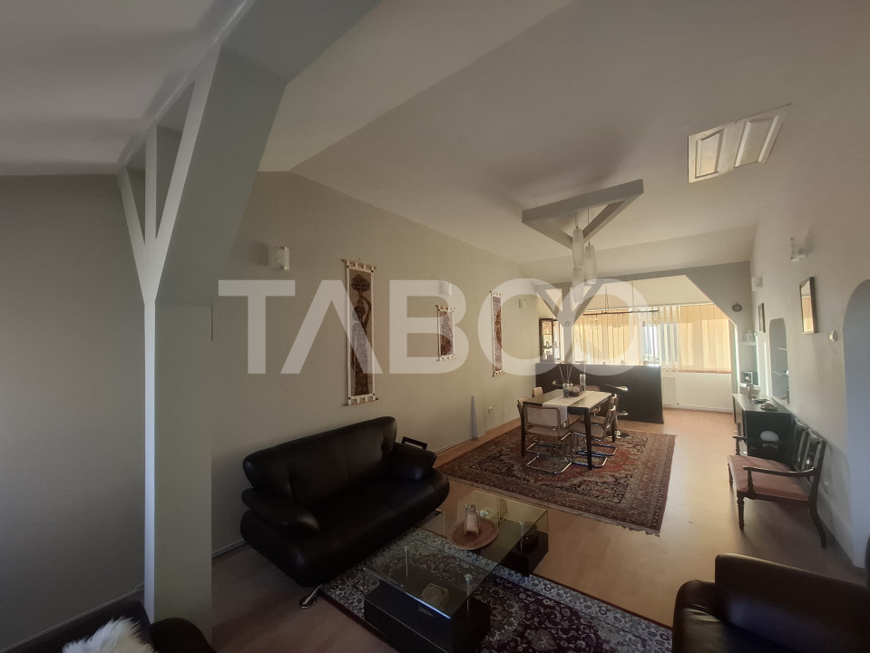 Apartament 5 camere de vanzare 138 mp utili zona Ciresica Sibiu