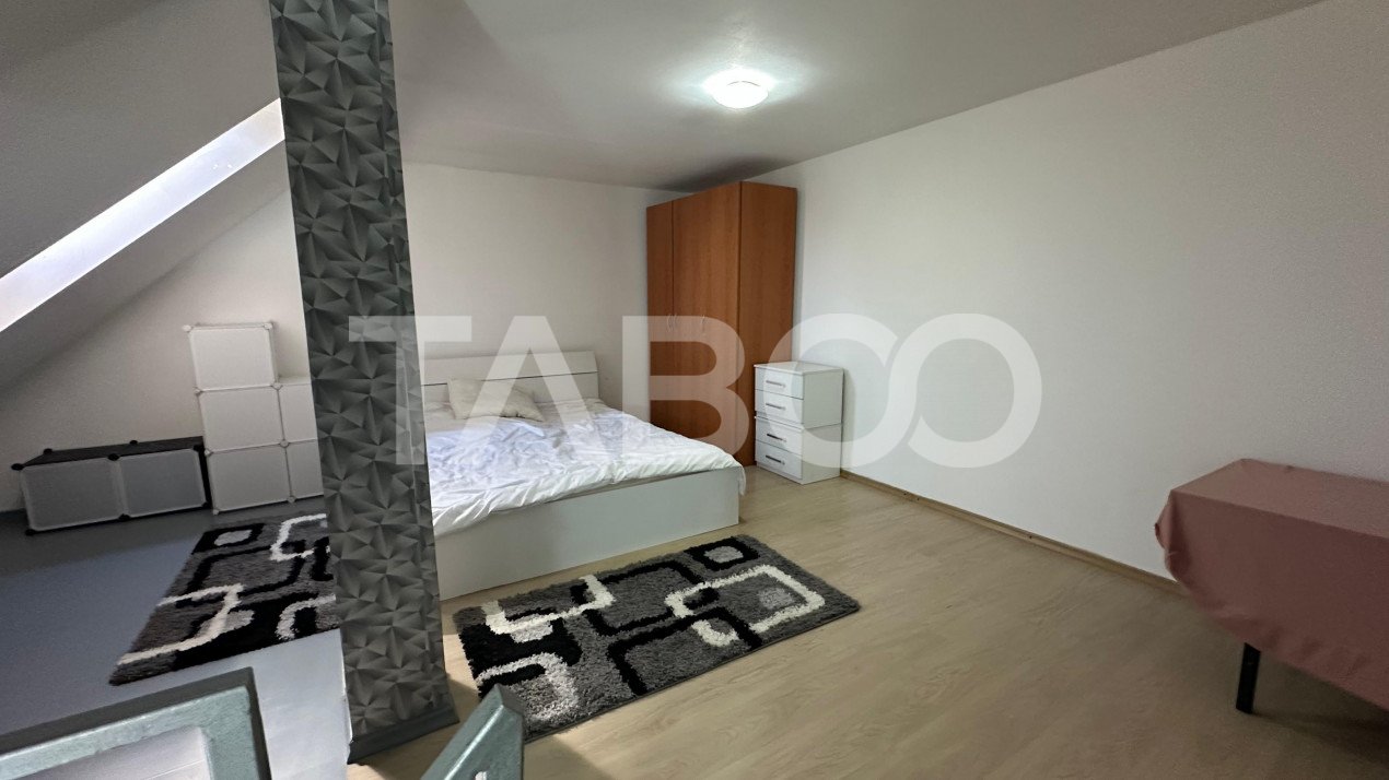 Apartament 51 mpu zona Vasile Aaron Sibiu  mobilat 
