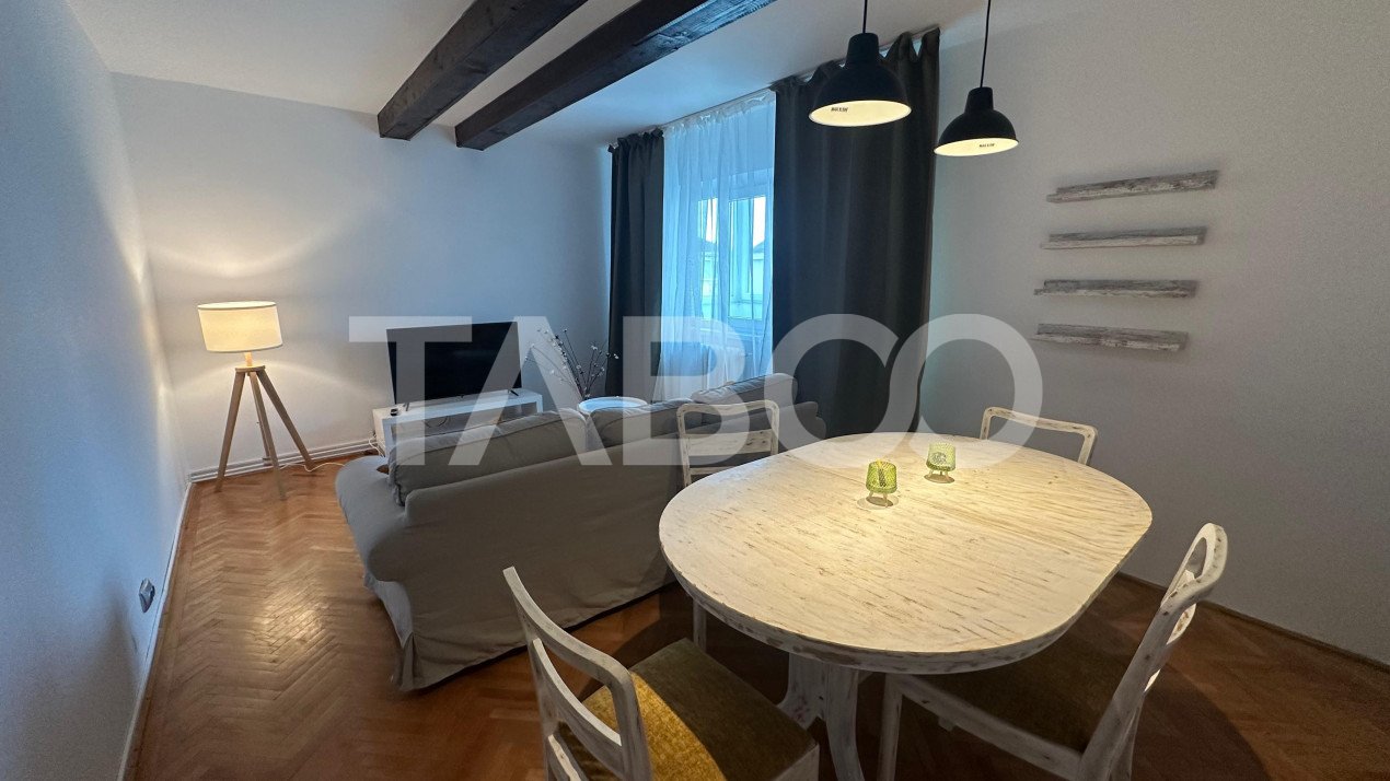 Apartament 55 mpu 2 balcoane de inchiriat decomandat 2 camere 