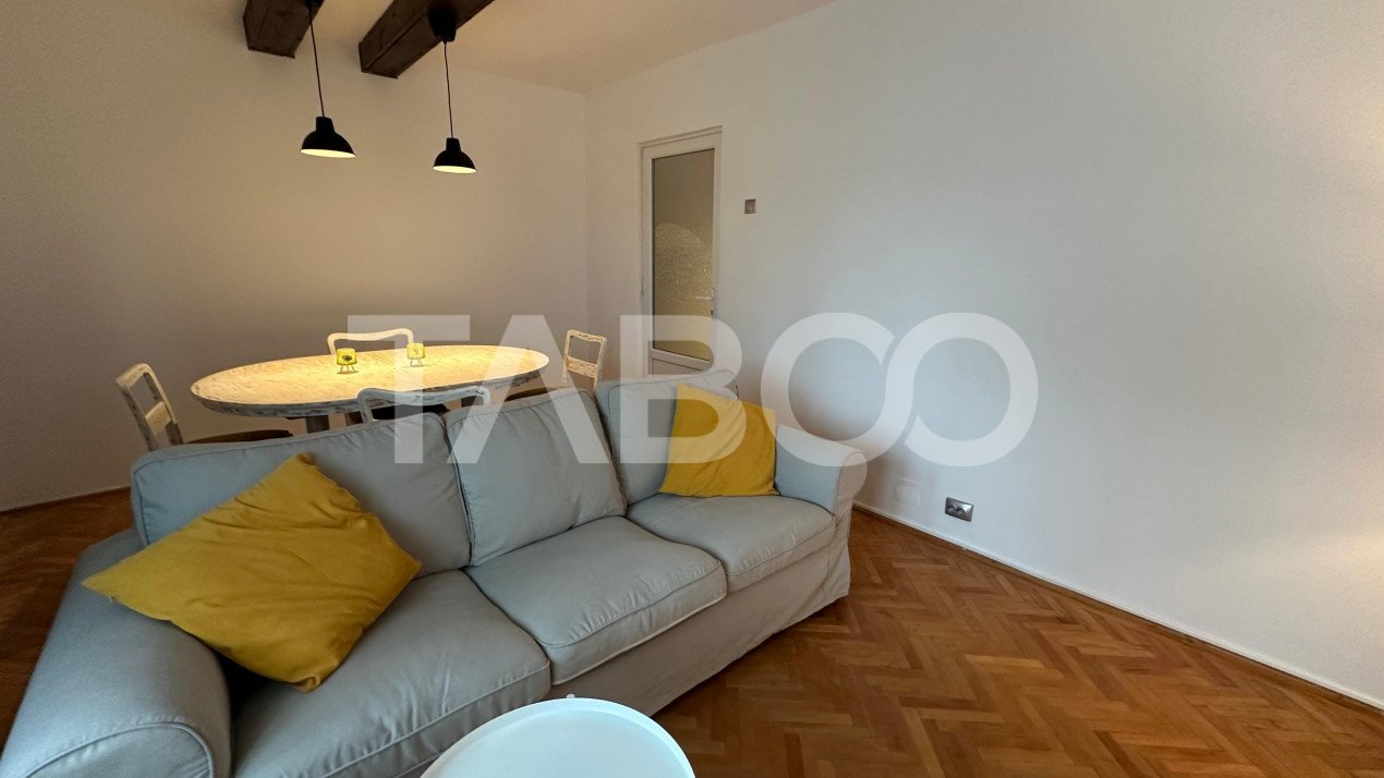 Apartament 55 mpu 2 balcoane de inchiriat decomandat 2 camere 