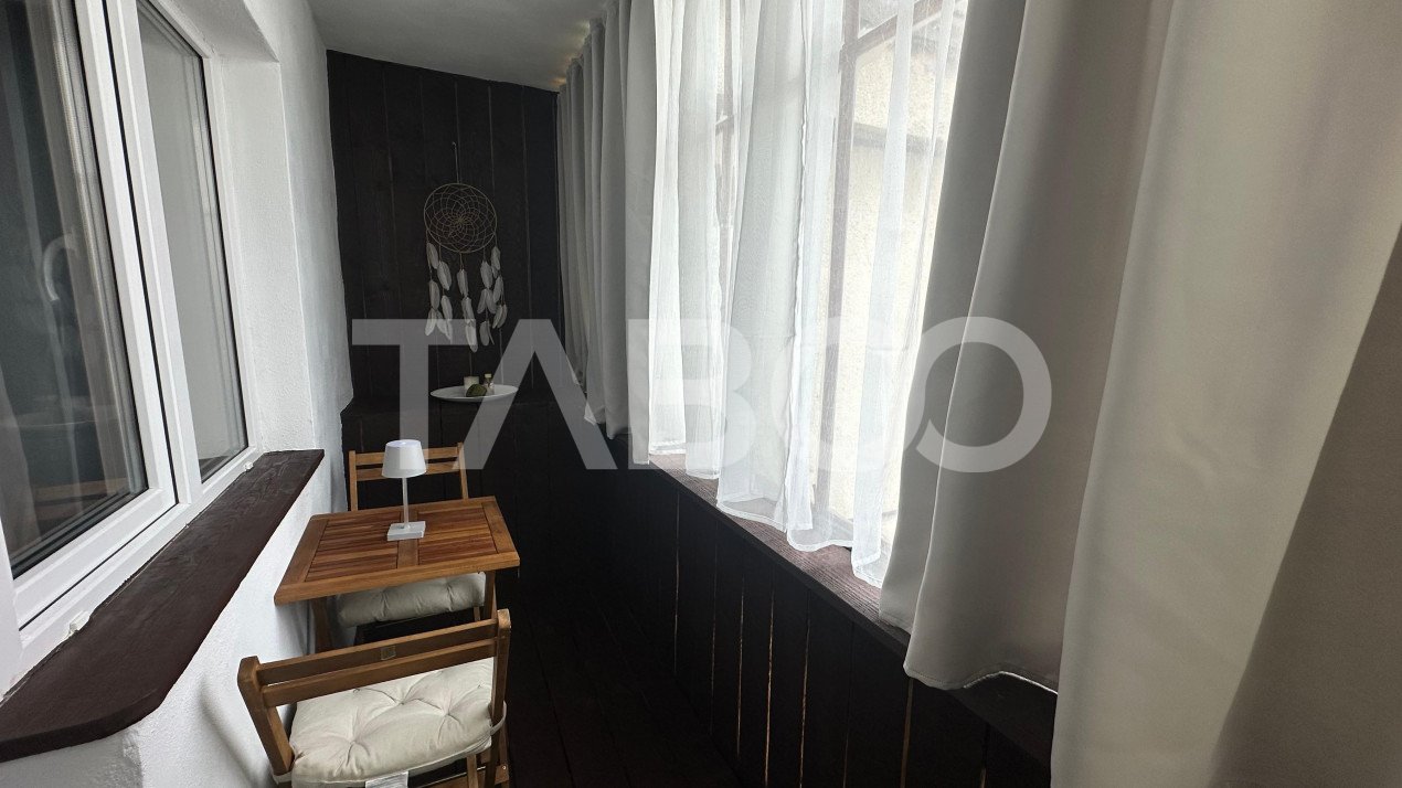 Apartament 55 mpu 2 balcoane de inchiriat decomandat 2 camere 