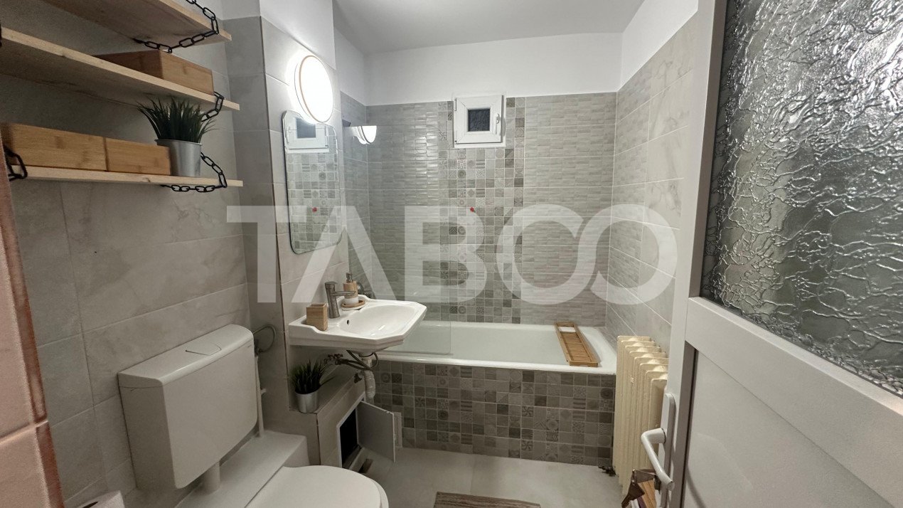 Apartament 55 mpu 2 balcoane de inchiriat decomandat 2 camere 