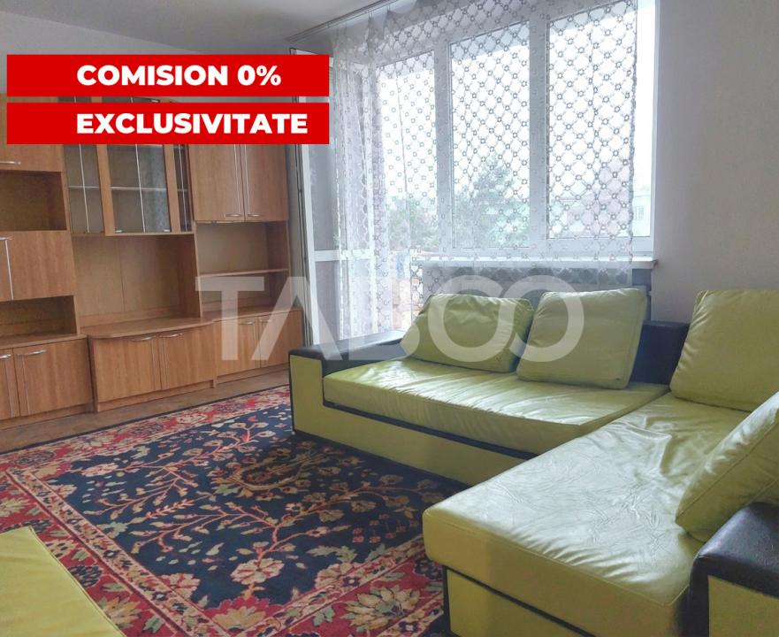 Apartament 57 mp 2 camere decomandate balcon PRET AVANTAJOS Cisnadie