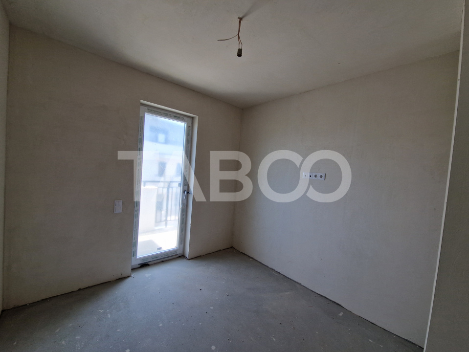 Apartament 63 mp utili 3 camere 2 bai gradina parter inalt Turnisor