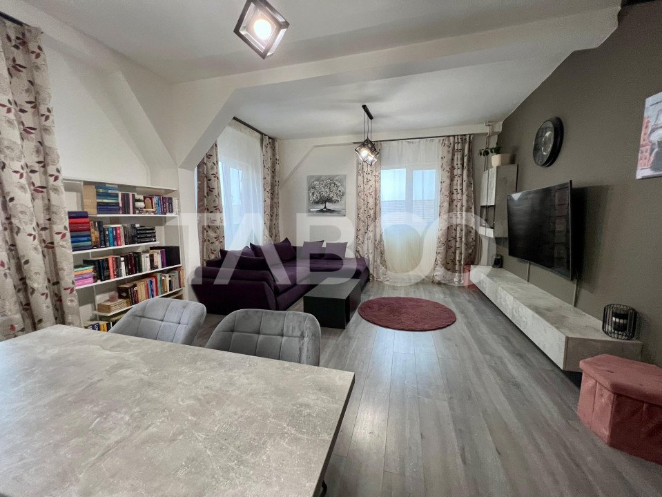 Apartament 64 mpu balcon mobilat utilat 3 camere  zona Mihai Viteazul