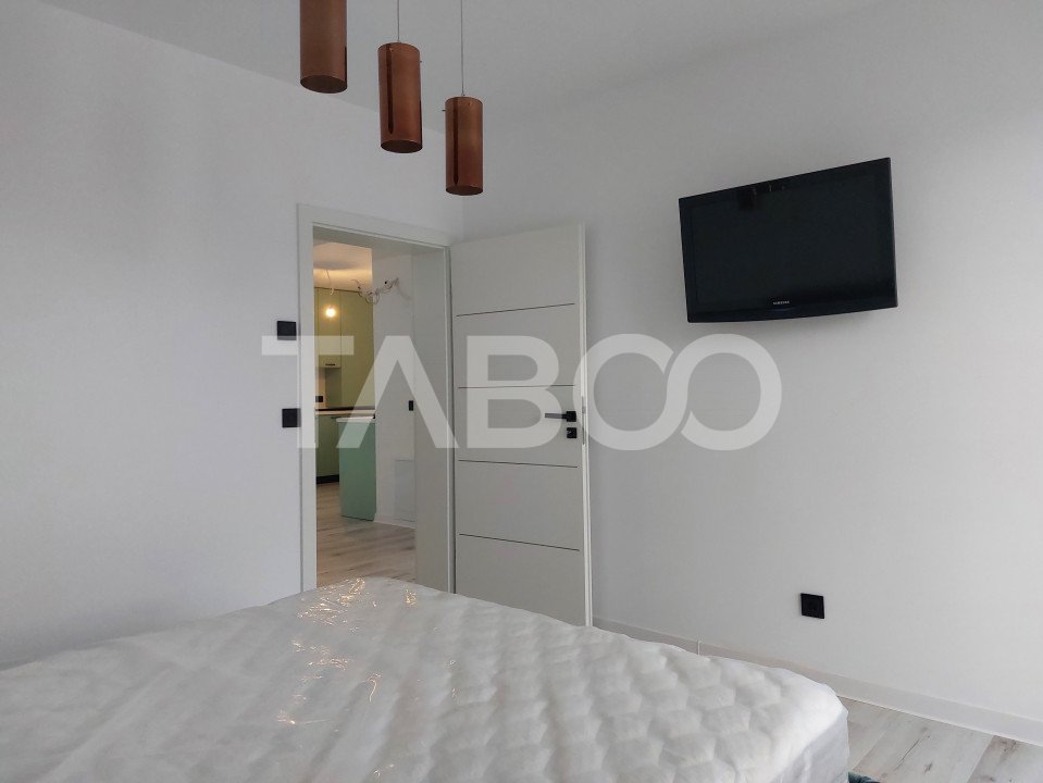 Apartament 65 mp 3 camere decomandate etaj 2 mobilat balcon Selimbar