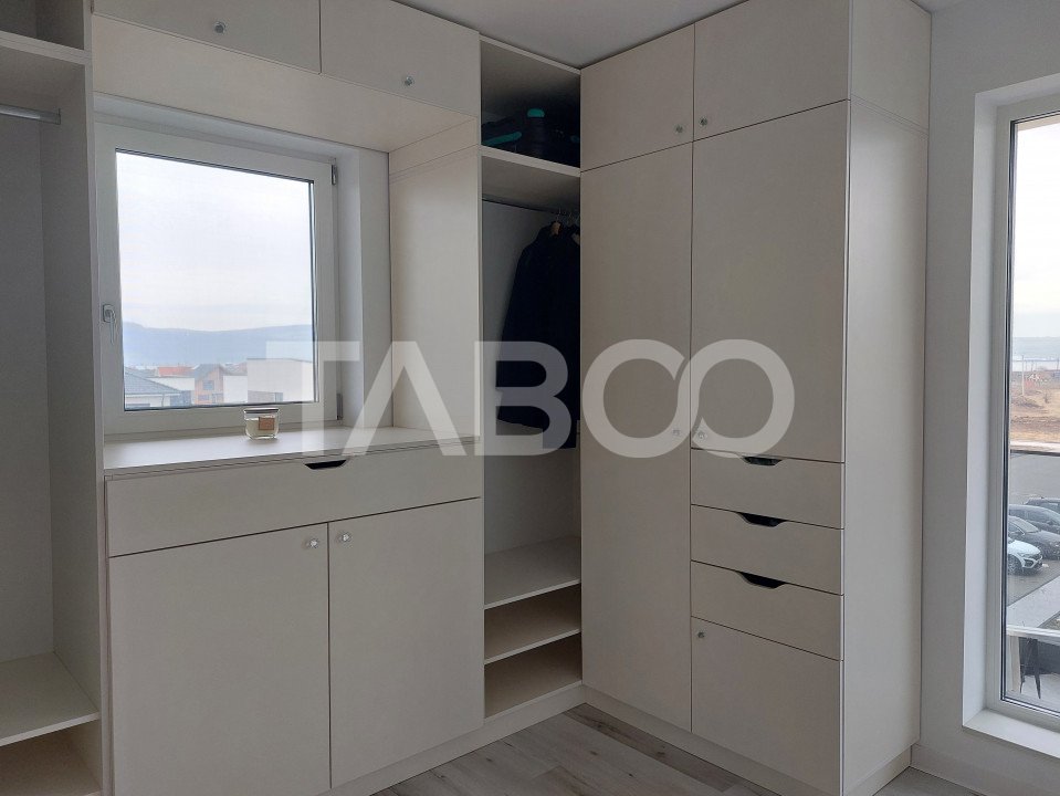 Apartament 65 mp 3 camere decomandate etaj 2 mobilat balcon Selimbar