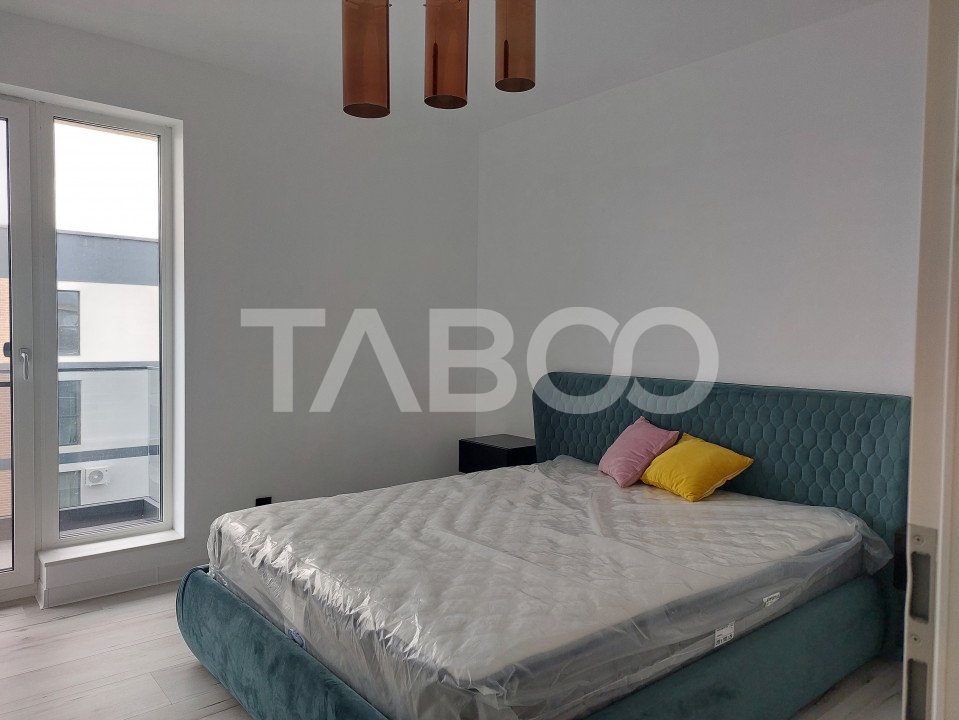 Apartament 65 mp 3 camere decomandate etaj 2 mobilat balcon Selimbar