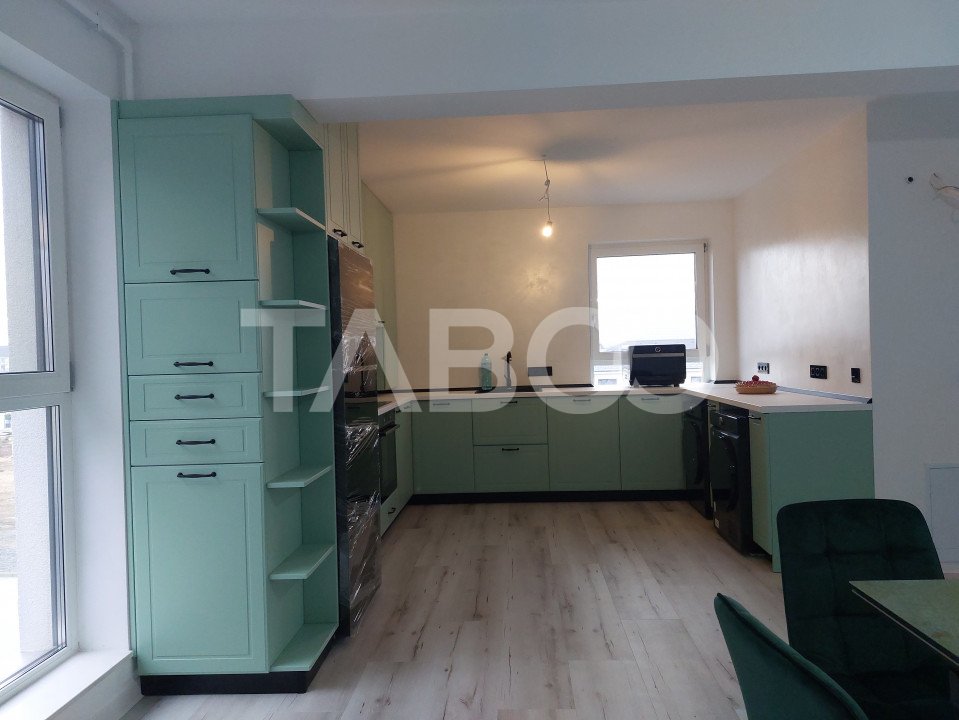 Apartament 65 mp 3 camere decomandate etaj 2 mobilat balcon Selimbar