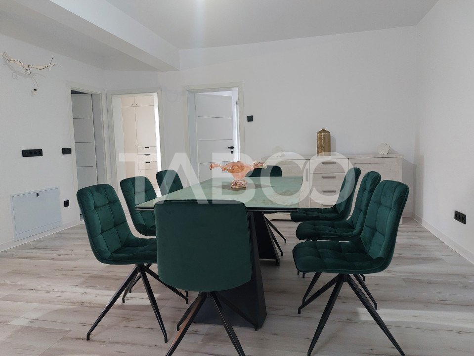 Apartament 65 mp 3 camere decomandate etaj 2 mobilat balcon Selimbar
