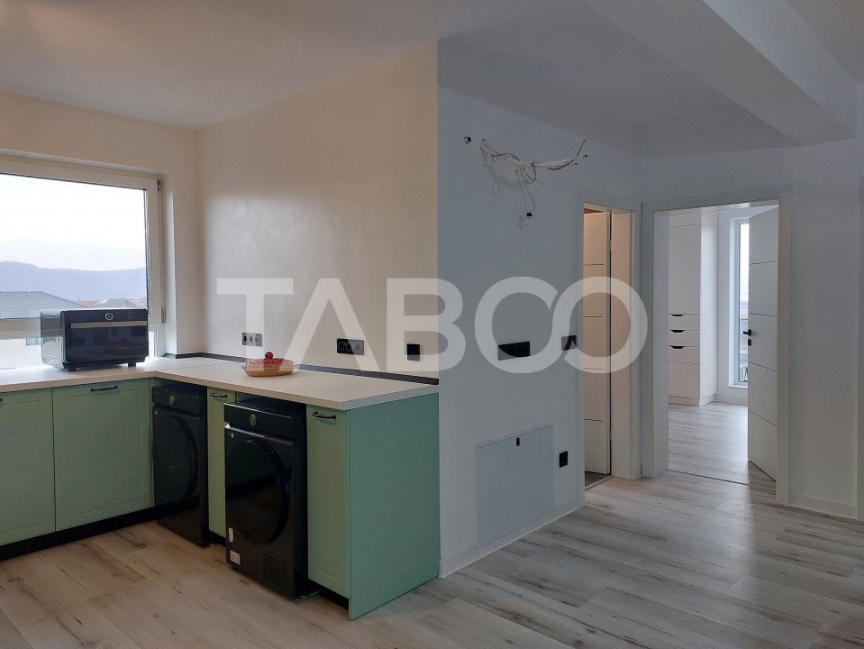 Apartament 65 mp 3 camere decomandate etaj 2 mobilat balcon Selimbar