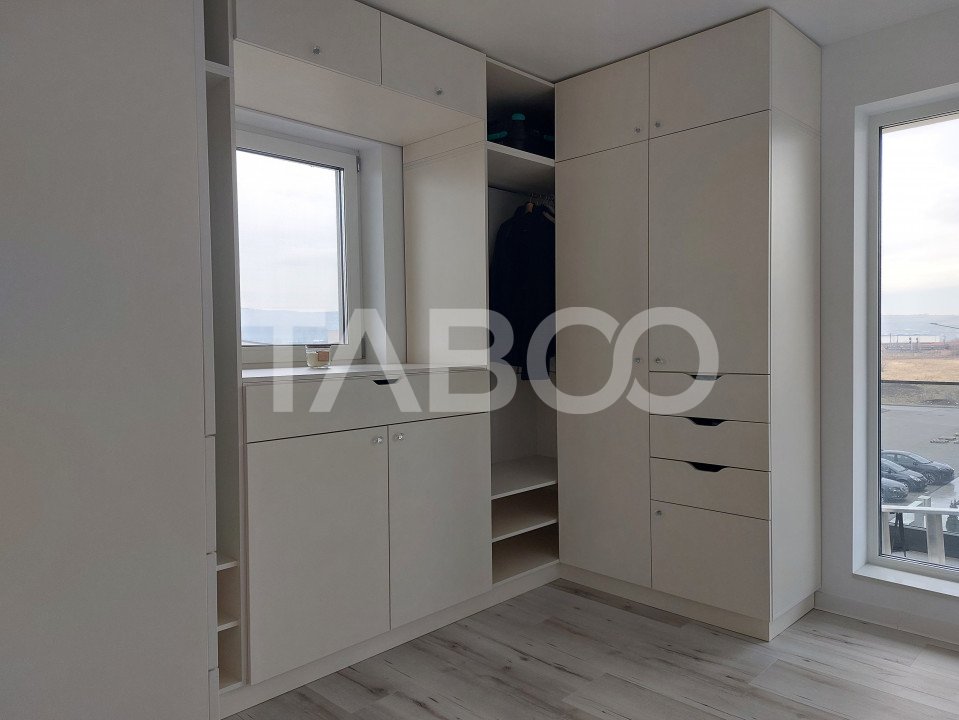 Apartament 65 mp 3 camere decomandate etaj 2 mobilat balcon Selimbar