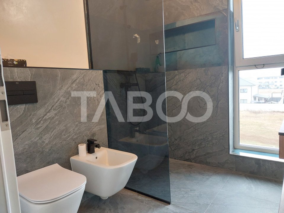 Apartament 65 mp 3 camere decomandate etaj 2 mobilat balcon Selimbar