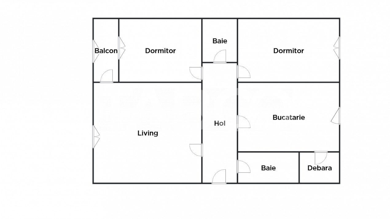 Apartament 65 mpu  pivnita 2 bai 3 camere balcon zona Turnisor Sibiu