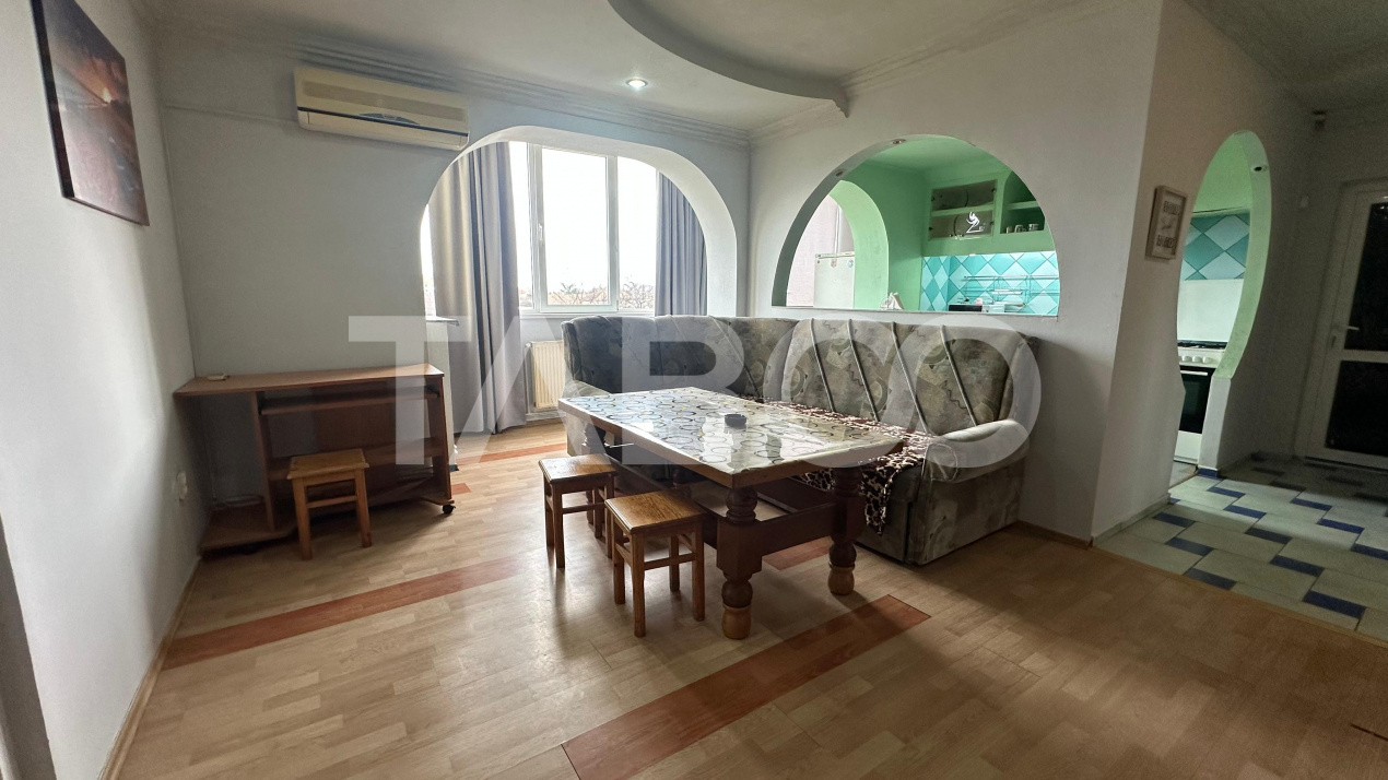Apartament 72 mpu 3 camere 2 balcoane etaj intermediar Terezian Sibiu