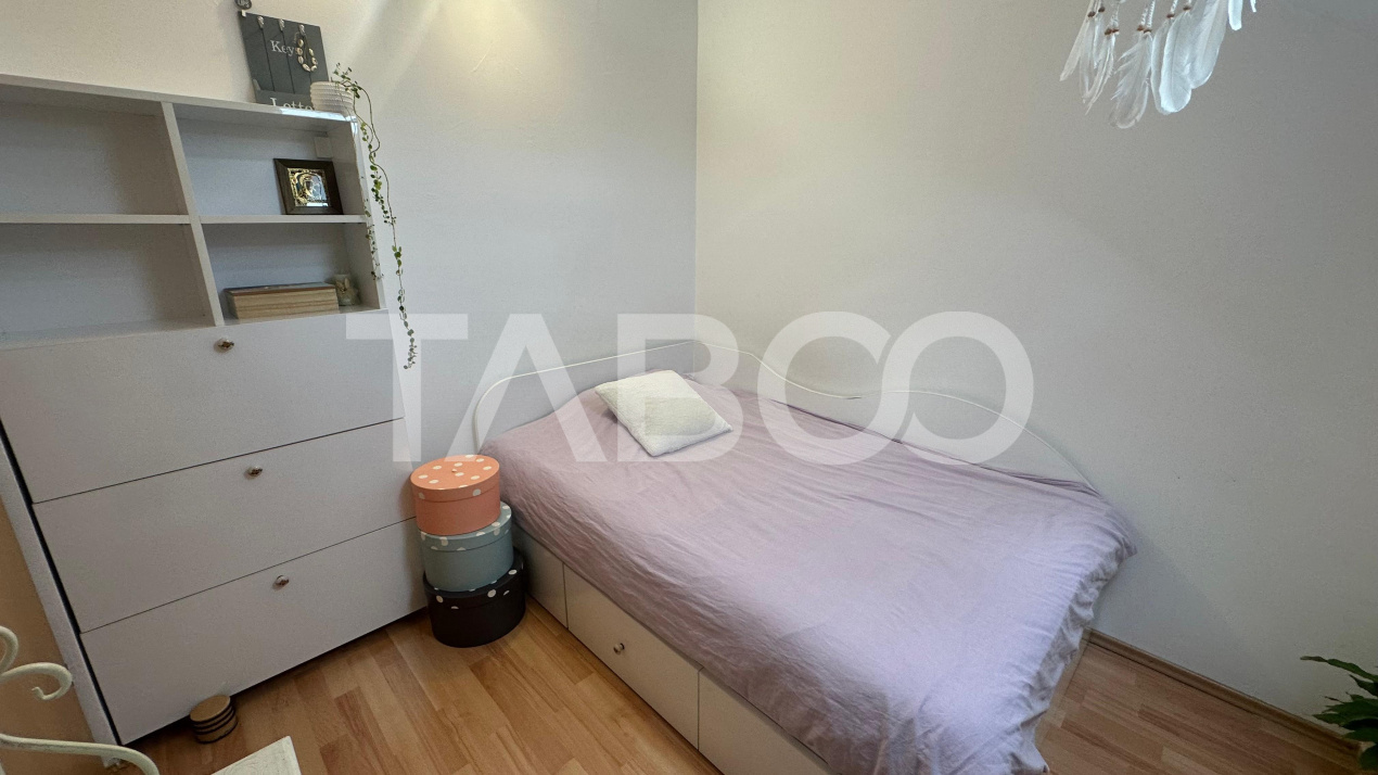 Apartament 80 mpu la mansarda mobilat utilat zona Rahovei Sibiu