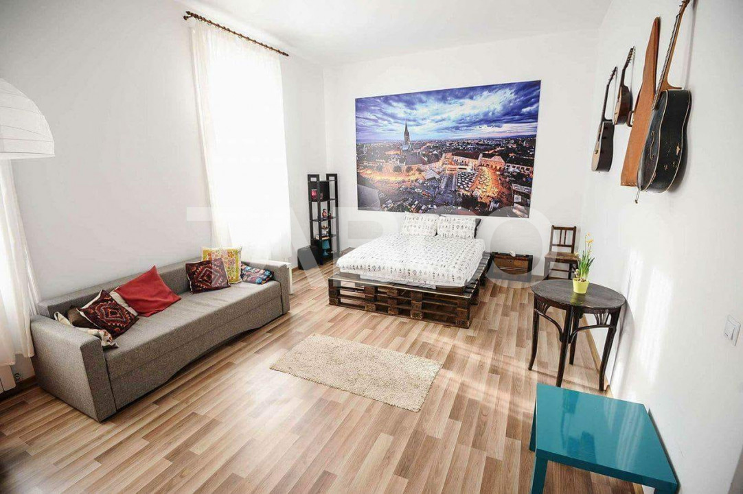 Apartament 85mp  2 camere+ boxa CENTRUL ISTORIC SIBIU 