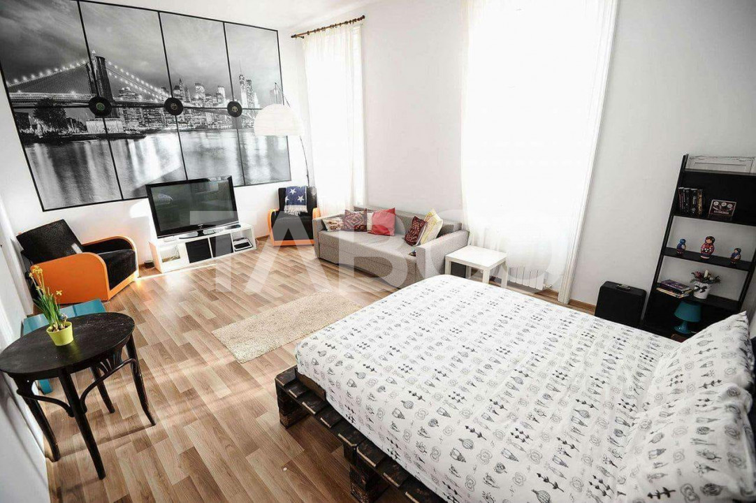 Apartament 85mp  2 camere+ boxa CENTRUL ISTORIC SIBIU 