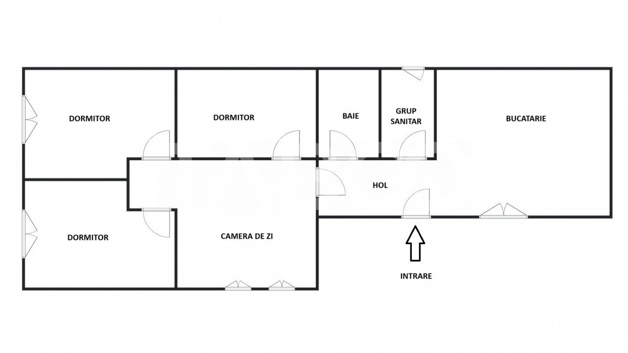 Apartament 89 mpu 4 camere 2 bai loc parcare in inima orasului Sibiu