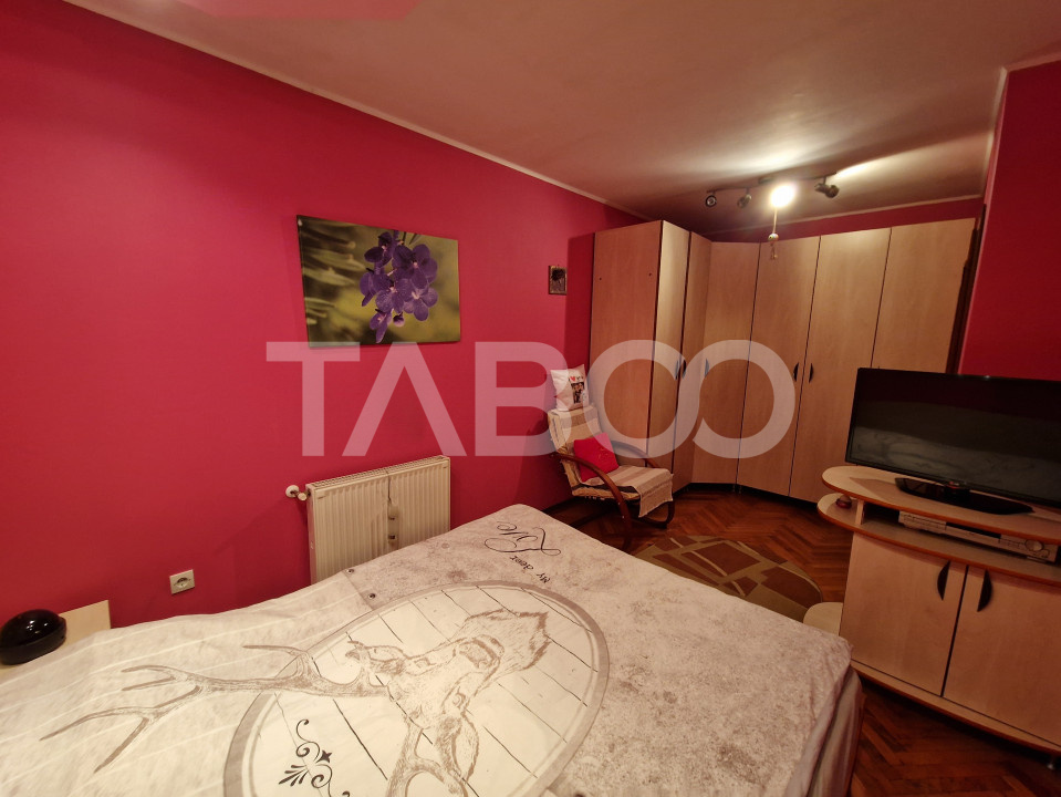 Apartament 89 mpu 4 camere 2 bai loc parcare si pivnita central Sibiu