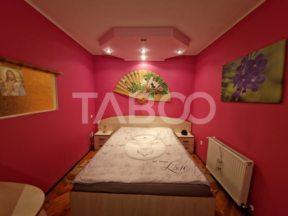 Apartament 89 mpu 4 camere 2 bai loc parcare si pivnita central Sibiu