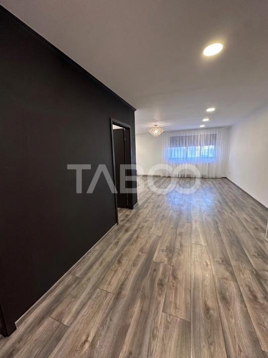 Apartament 91 mp 3 camere parter boxa demisol zona Rahovei Sibiu