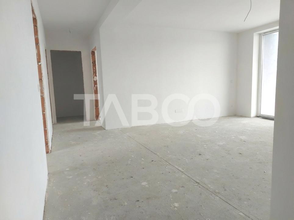 Apartament 91 mp 3 dormitoare 2 bai terasa loc parcare etaj 2 Cisnadie