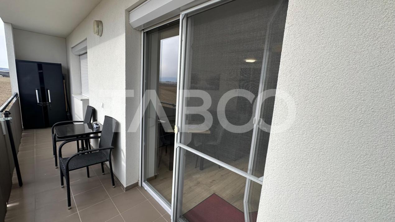 Apartament bloc cu lift 2 camere loc de parcare balcon Turnisor Sibiu